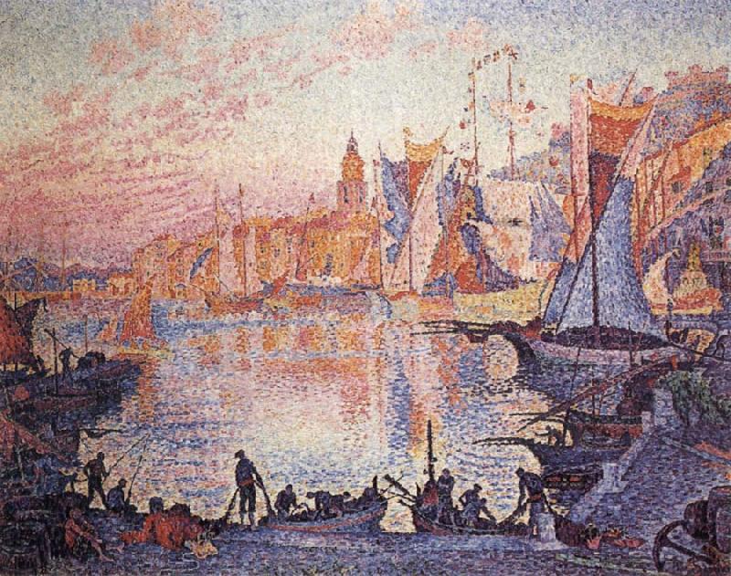 Paul Signac The Port of Saint-Tropez Germany oil painting art